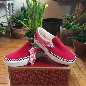 Two-Tone Van Slip-Ons